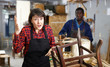 © JackF - Portrait of disappointed female artisan