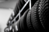 Fototapeta  - tire service - vulcanization - choice of tires