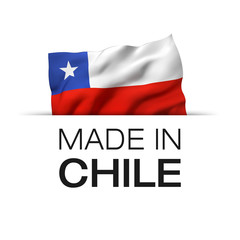 Wall Mural - Made in Chile - Label