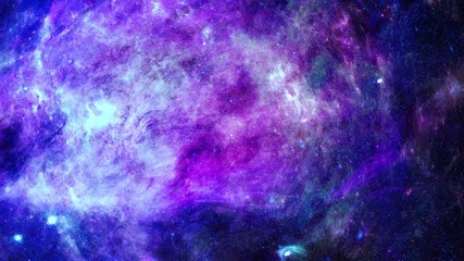 Wall Mural - Animation view to travelling across the universe in moving