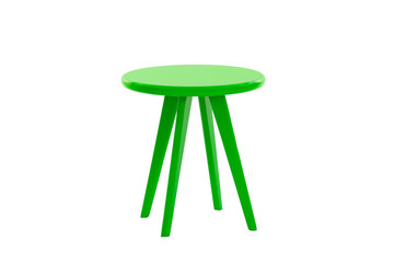 Green round table