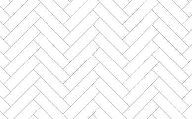 white herringbone wall seamless texture with black outline