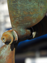 Close-up Of Rusty Propeller