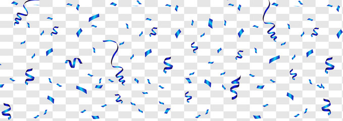 Vector confetti. Festive illustration. Party popper isolated on white background