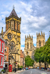 Wall Mural - York Oratory and York Minster in England