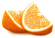 Orange fruits isolated on white background. Orange Clipping Path. Full depth of field