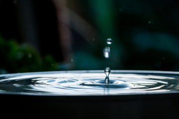 Wall Mural - Water Drop Splash color