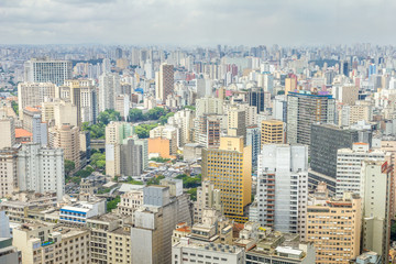 Wall Mural - View of Sao Paulo, Brazil