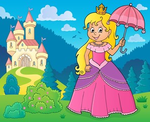 Poster - Princess with umbrella theme image 2