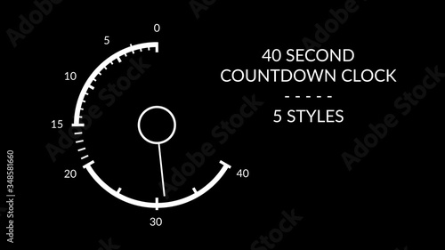 40 Second Countdown , 40 Second Timer – HYUJV