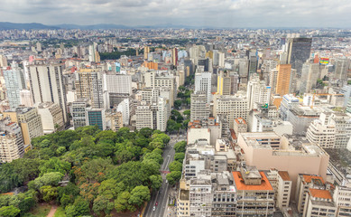 Poster - The city of Sao Paulo, Brazil