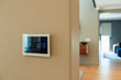 © Paul Bradbury/Caia Image - Digital home automation displaying date and time