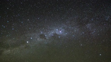Wall Mural - Sky Stars Starry Night Milky Way Galaxy Taken During Nyepi Day Bali Indonesia