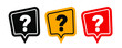 © selim - question mark on white backgroud