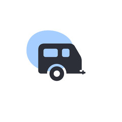 Sticker - Camper -  Icon