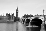 Fototapeta Boho - View from Westminster Bridge to Palace of Westminster