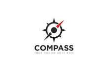 Compass Logo And Travel Navigation Icon Vector Illustration