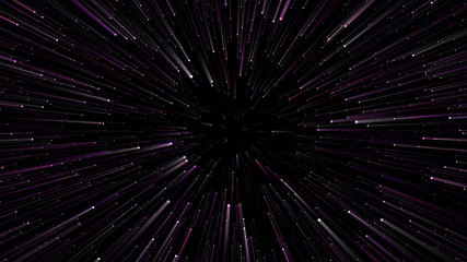Wall Mural - Star Burst Warp Space StarField galaxy universe cosmic background