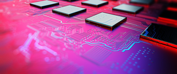 Technology background/Technology background of the abstract computer motherboard, can be used in the description of technological processes, science. Can be used as digital dynamic wallpaper