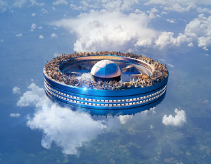 sky-city on a wheel