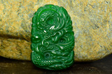 Fototapeta Fototapety z końmi - Real jade That is the original jade ball Green and rare, expensive