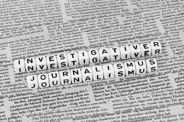 Wall Mural - Investigativer Journalismus