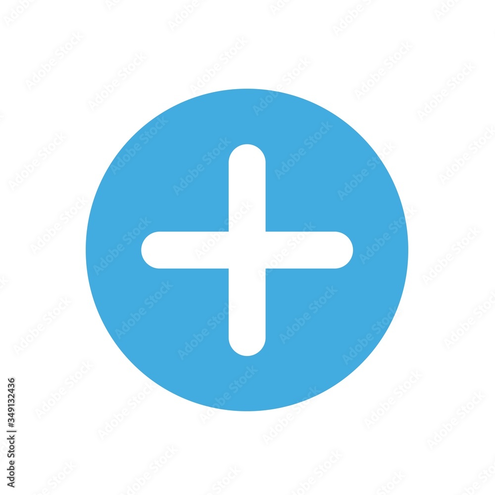 plus icon vector illustration design