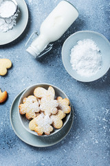 Poster - Homemade cookie with powdered sugar