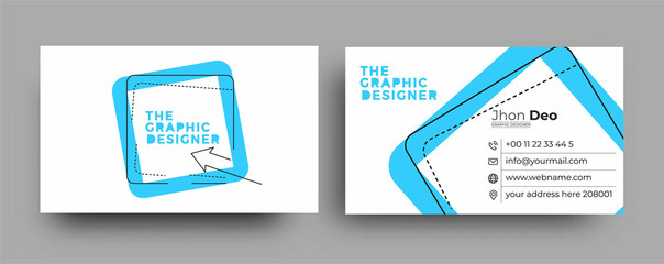 Wall Mural - Modern Business Card - Creative and Clean Business Card Template.
