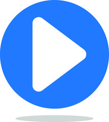 play icon. video player icon vector