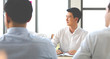 © NVB Stocker - Multiethnic Business people Meeting In Boardroom at modern office. Brainstorming, Corporate business team in a meeting. Analyze and discussion concept..