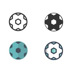 Wall Mural - soccer ball icon vector illustration design