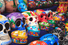 Mexico City, The Ciudadela Market A Place Where You Can Find Any Kind Of Mexican Handcraft And Folk Art