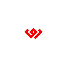Initial 91 Number Logo Modern Design