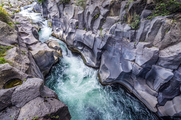 Poster - River Alcantara near Castiglione di Sicilia on Sicily Island, Italy