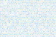 © starlineart - binary code white background with floating numbers