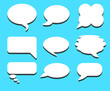 © Alex - set of speech bubbles
