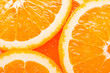 © Aleksey 159 - Slices of tropical fruit orange closeup, top view.