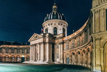 Old Building Of The French Academy In Paris