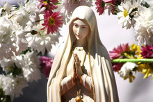 Virgen De Fatima Religios God Virgin Deus Dios Religiosa Statue