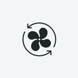 © ARKSTUDIOS🎙  - ventilation vector icon illustration sign