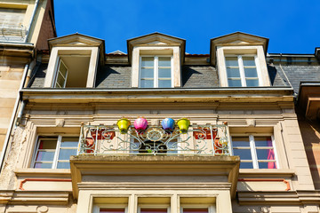 Wall Mural - facade in the old town of Strasbourg, France