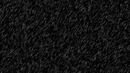 Wall Mural - light rain isolated in black background for overlay