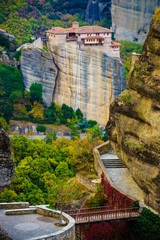 Wall Mural - Monastery in Meteora, Greece