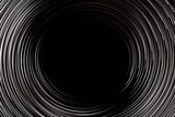 Fototapeta Perspektywa 3d - Textured black and white gray gradient lines, abstract texture background.