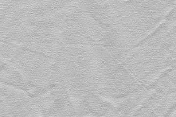 Wall Mural - White cotton fabric canvas texture background Close up for design blackdrop or overlay background