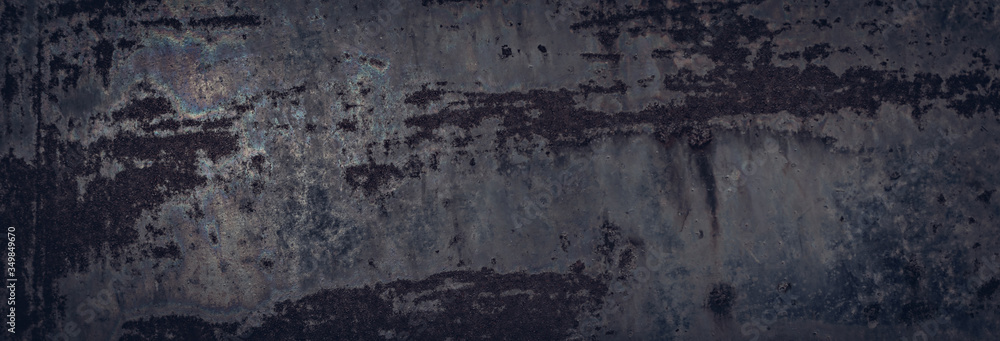 Heavy Rough Texture Brutal metal texture for a dark rough background. Some rainbow stains ...