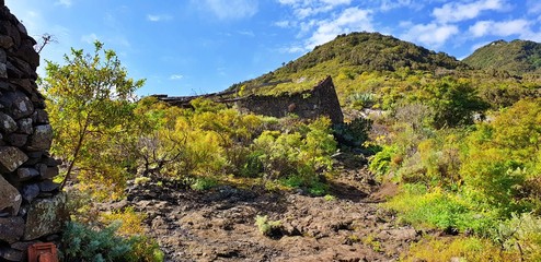 Ruins on the mountain