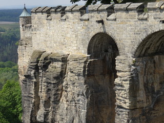 Canvas Print - Festung Königstein