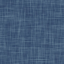 Seamless Indigo Blue Woven Linen Texture Pattern. Denim Worn Out Weave Style Background. Decorative Irregular Acid Wash Japanese Boro All Over Print. Fabric Grunge Canvas Textile Effect Cloth Swatch.